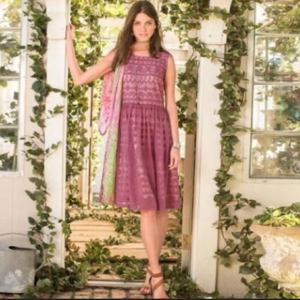 Sundance In A Heartbeat Lace Mesh Dress- 16